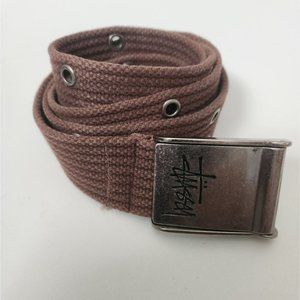 STUSSY | Canvas belt brown OS